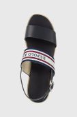 Сандалі U.S. Polo Assn. LOREN жіночі колір синій на танкетці LOREN006D