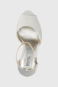 Сандалі MICHAEL Michael Kors Martina колір срібний 40S3MTHP1Q