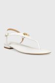 Шкіряні сандалі Lauren Ralph Lauren Ellington жіночі колір білий 802874355008