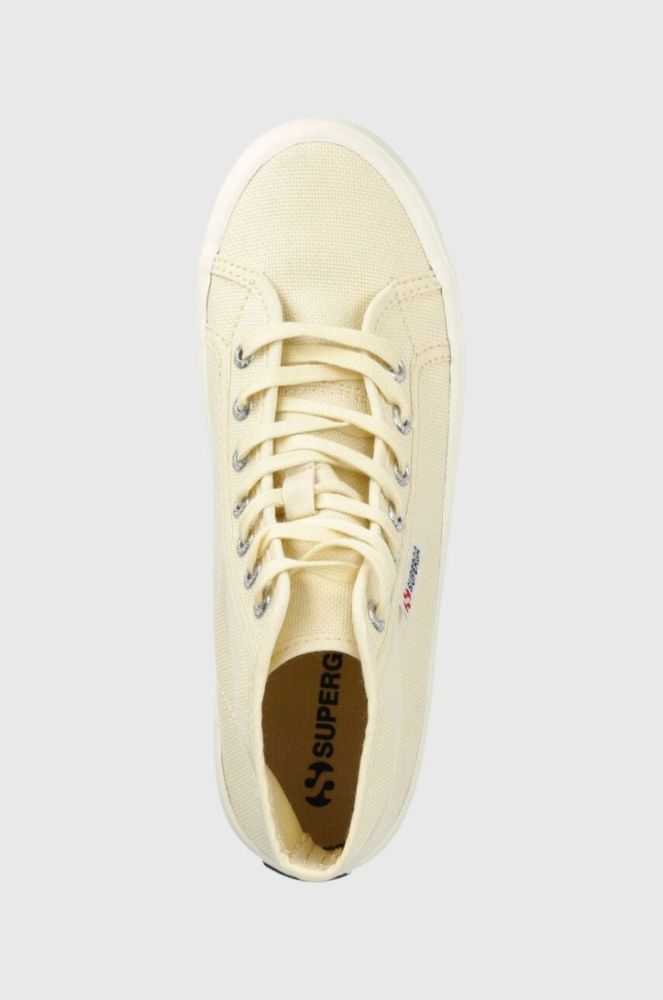 Кеди Superga 2341 ALPINA жіночі колір бежевий S00GXG0 фото 4