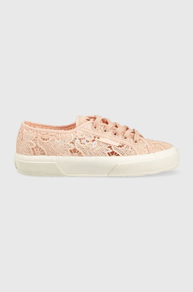 Кеди Superga 2750 MACRAME жіночі колір рожевий S81219W