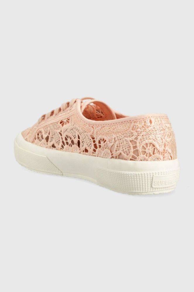 Кеди Superga 2750 MACRAME жіночі колір рожевий S81219W фото 3