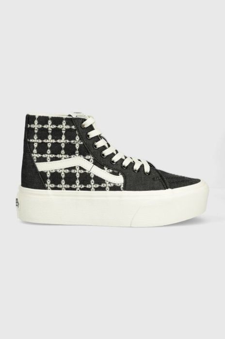 Кеди Vans SK8-Hi Tapered Stackform жіночі колір сірий VN0A5JMKBMA1 VN0A5JMKBMA1-BLACK
