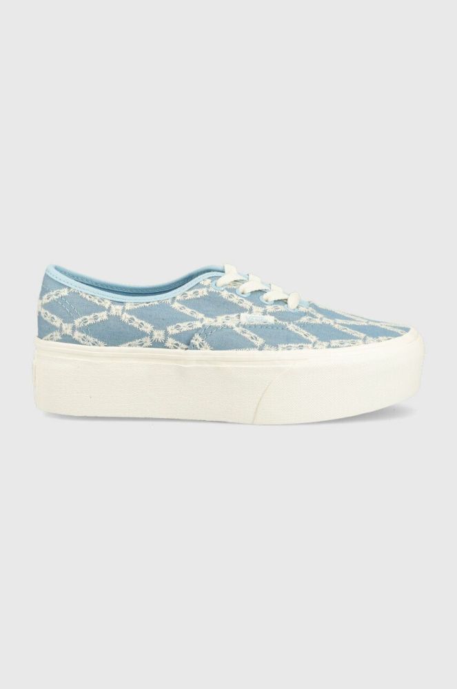 Кеди Vans Authentic Stackform жіночі VN0A5KXXLTB1 VN0A5KXXLTB1-LBLUE колір блакитний