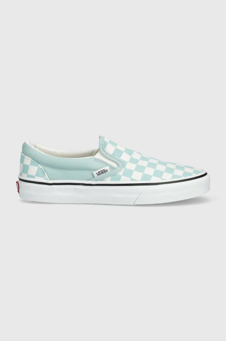 Кеди Vans Classic Slip-On жіночі колір блакитний
