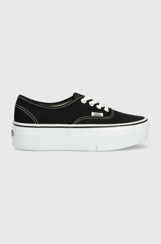 Кеди Vans Authentic Stackform жіночі колір чорний VN0A5KXXBMX1 VN0A5KXXBMX1-BLKWH