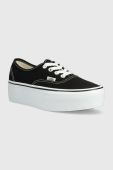 Кеди Vans Authentic Stackform жіночі колір чорний VN0A5KXXBMX1 VN0A5KXXBMX1-BLKWH