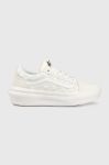 Кросівки Vans Old Skool Overt CC колір білий VN0A7Q5ETDC1-DKBRN Кросівки Vans Old Skool Overt CC колір білий VN0A7Q5ETDC1-DKBRN