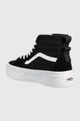 Кеди Vans Sentry SK8-Hi WC жіночі колір чорний VN0A4BVWBM81