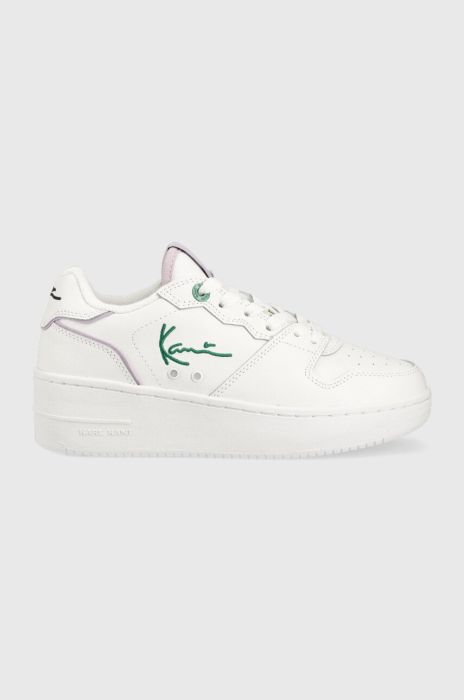 Шкіряні кросівки Karl Kani KK 89 HEEL V2 колір білий 1180927 KKFWW000222