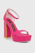 Шкіряні сандалі Kat Maconie Missy колір рожевий