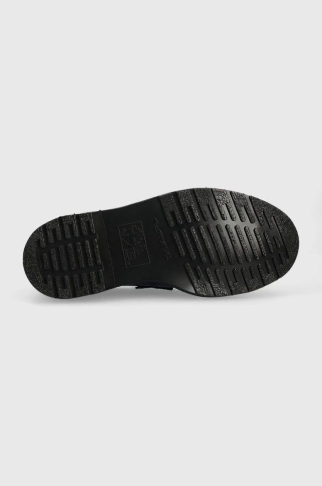 Шкіряні мокасини Dr. Martens Adrian Mono жіночі колір чорний на плоскому ходу DM30637001 фото 5