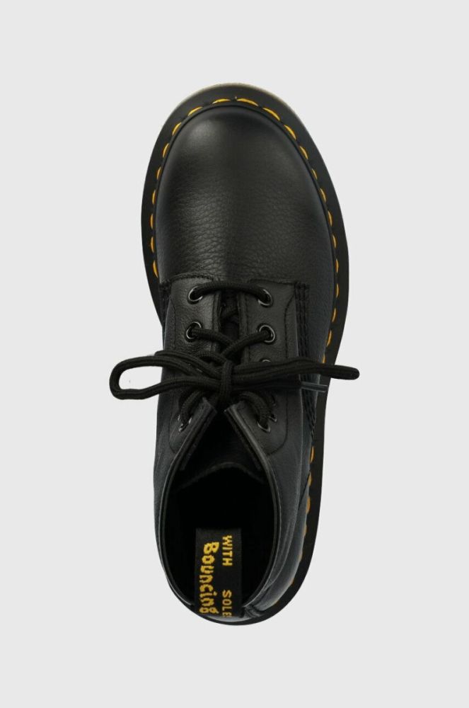 Шкіряні черевики Dr. Martens 101 жіночі колір чорний на платформі DM30700001 DM30700001-Black фото 4