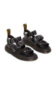 Шкіряні сандалі Dr. Martens Gryphon Alt жіночі колір чорний DM30747001 DM30747001-Black