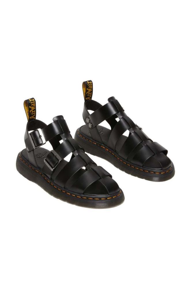 Шкіряні сандалі Dr. Martens Garin жіночі колір чорний DM30766001 DM30766001-Black фото 4