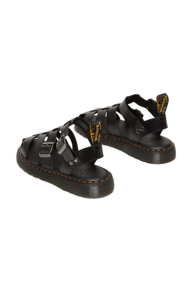 Шкіряні сандалі Dr. Martens Garin жіночі колір чорний DM30766001 DM30766001-Black фото 5