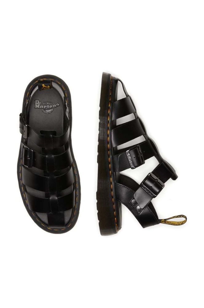 Шкіряні сандалі Dr. Martens Garin жіночі колір чорний DM30766001 DM30766001-Black фото 8