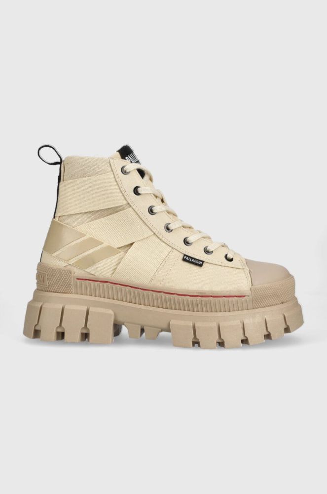 Кеди Palladium METROPOLITAN REVOLT жіночі колір бежевий  98579.210.M