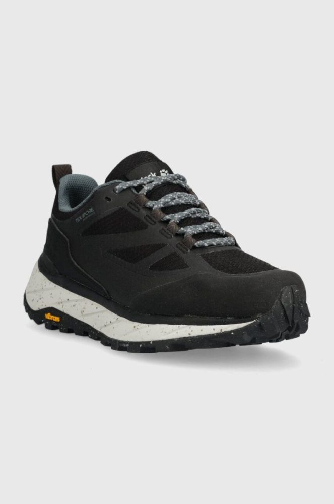 Черевики Jack Wolfskin Terraventure Texapore Low жіночі колір чорний фото 2