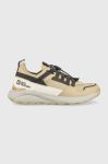 Черевики Jack Wolfskin Dromoventure Athletic Low жіночі колір бежевий Черевики Jack Wolfskin Dromoventure Athletic Low жіночі колір бежевий