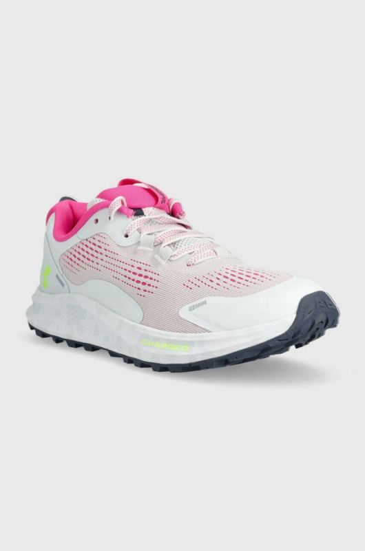 Бігові кросівки Under Armour Charged Bandit TR 2 колір білий фото 2