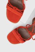 Замшеві сандалі Alohas Sophie колір червоний