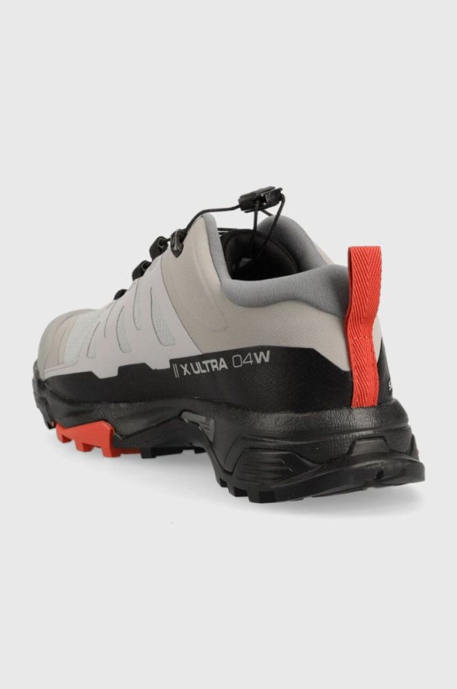 Черевики Salomon X Ultra 4 Wide GTX жіночі колір сірий фото 3