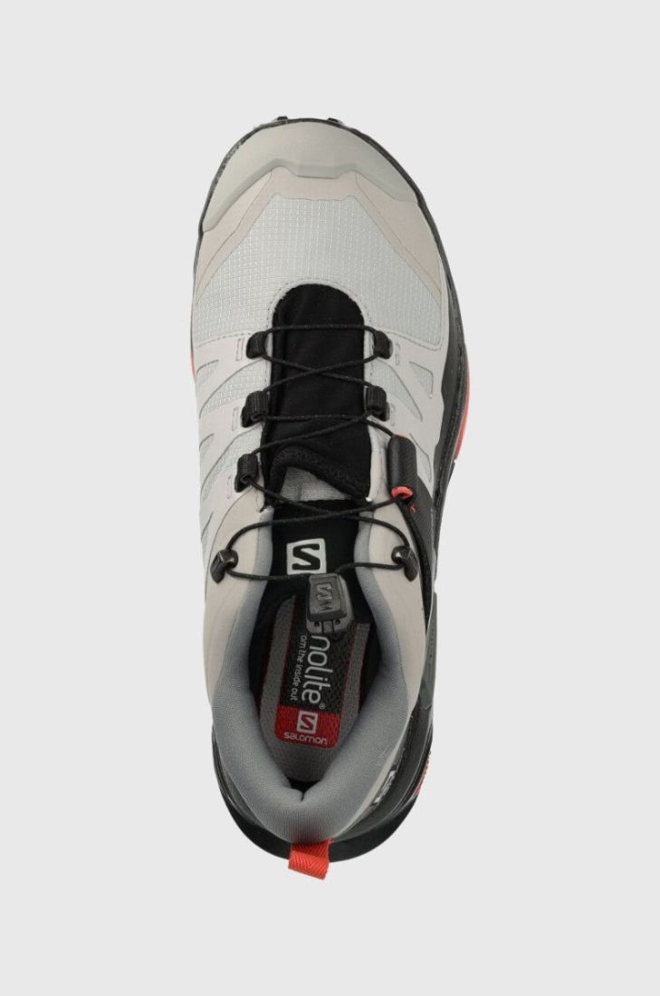 Черевики Salomon X Ultra 4 Wide GTX жіночі колір сірий