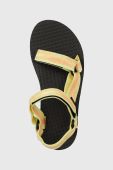 Сандалі Teva Original Universal Tie-Dye жіночі колір жовтий 1124231