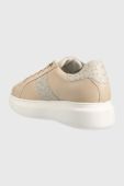 Шкіряні кросівки U.S. Polo Assn. CARDI колір бежевий CARDI009W/BLY1