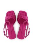 Шкіряні сандалі Kennel & Schmenger Nora колір рожевий 91-87620