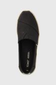 Еспадрилі Toms Alpargata Rope колір чорний 10019670