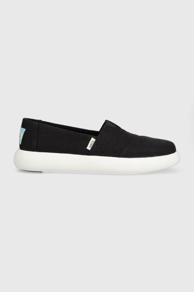 Еспадрилі Toms Alpargata Mallow колір чорний 10016732