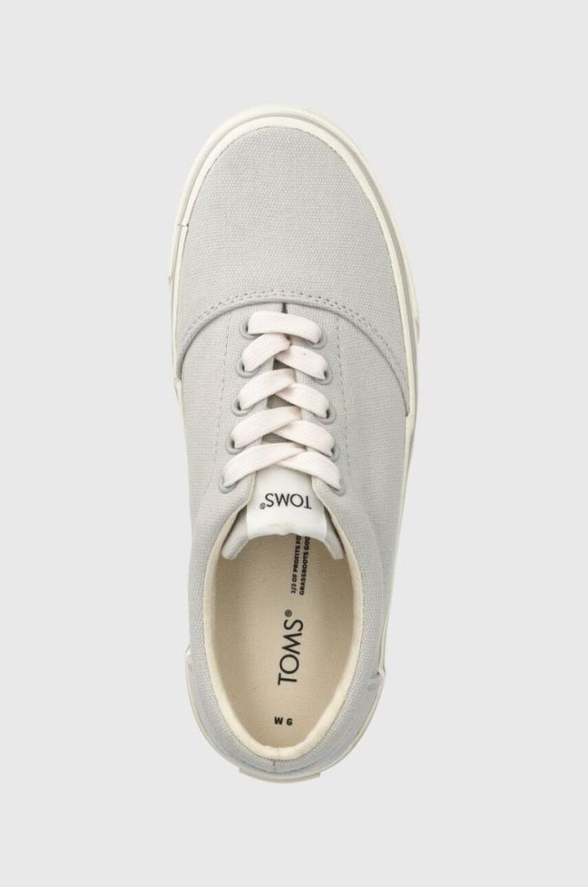 Кеди Toms Alpargata Fenix Lace Up жіночі колір сірий 10017877 фото 4