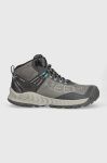 Черевики Keen Nxis Evo Mid жіночі колір сірий Черевики Keen Nxis Evo Mid жіночі колір сірий