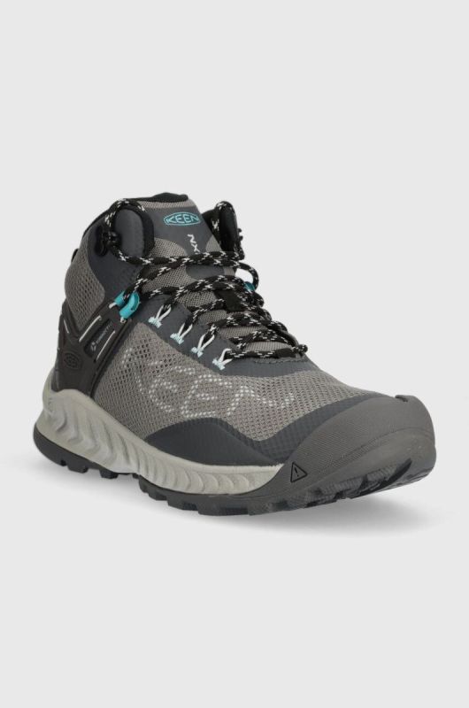 Черевики Keen Nxis Evo Mid жіночі колір сірий фото 2