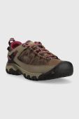 Черевики Keen Targhee III WP жіночі колір коричневий 1018177-WEISS Черевики Keen Targhee III WP жіночі колір коричневий 1018177-WEISS