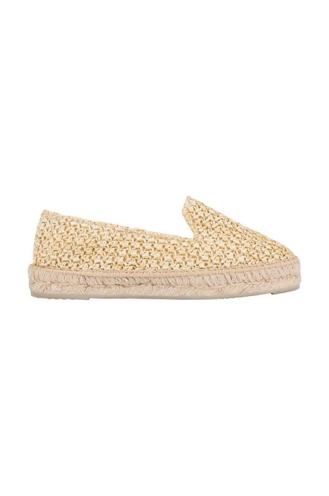 Еспадрилі Manebi Flat Espadrilles колір бежевий V 2.7 N0