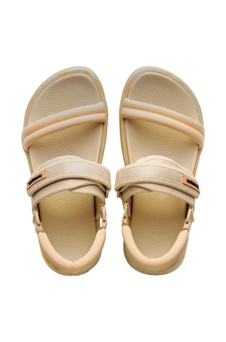 Сандалі Havaianas STREET SHANGHAI жіночі колір білий 4148458.0001