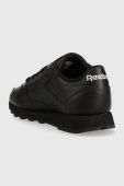 Шкіряні кросівки Reebok CLASSIC LEATHER колір чорний GY0960-CBLAC/PUGR