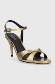Шкіряні сандалі Jonak BLANDINE CUIR METALLISE колір золотий 3400118