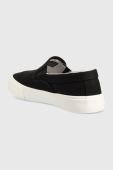 Кеди Tommy Jeans SLIP-ON SIGNATURE DETAILING жіночі колір чорний EN0EN02088