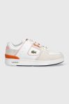 Кросівки Lacoste Court Cage колір білий 43SFA0048 Кросівки Lacoste Court Cage колір білий 43SFA0048