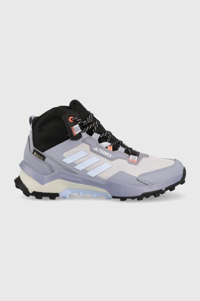 Черевики adidas TERREX AX4 Mid GTX жіночі колір фіолетовий