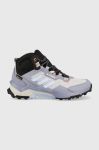 Черевики adidas TERREX AX4 Mid GTX жіночі колір фіолетовий Черевики adidas TERREX AX4 Mid GTX жіночі колір фіолетовий