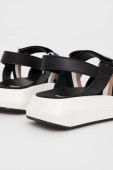 Сандалі BOSS Jess Sandal-FL жіночі колір чорний на платформі 50493086