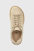 Замшеві кросівки Birkenstock колір бежевий 1019363-cream