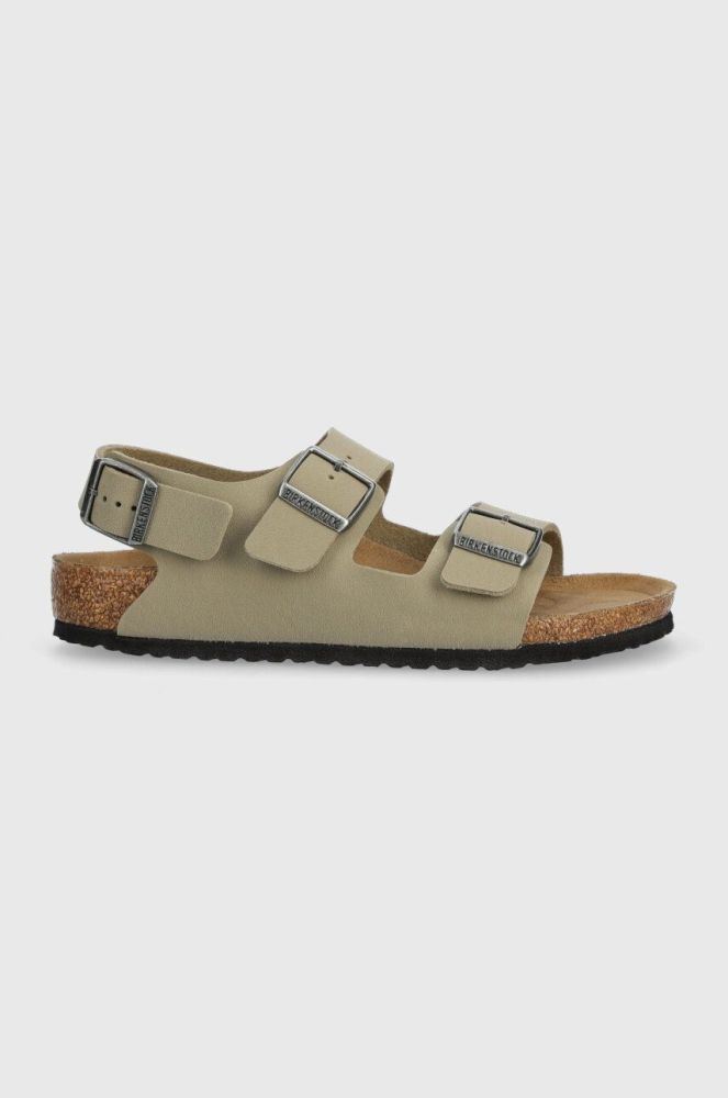 Дитячі сандалі Birkenstock Milano жіночі колір бежевий 1023440-sand