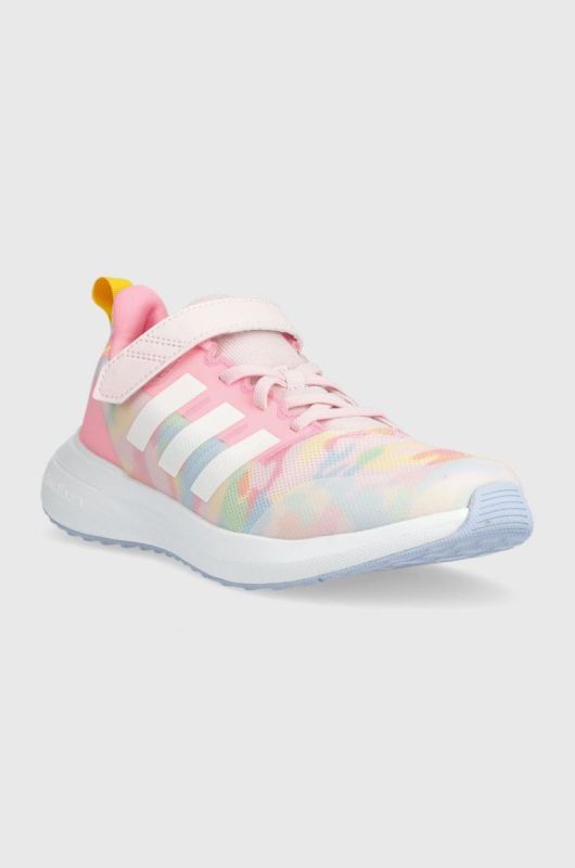 Дитячі кросівки adidas FortaRun 2.0 EL K колір рожевий (2928112) фото 2