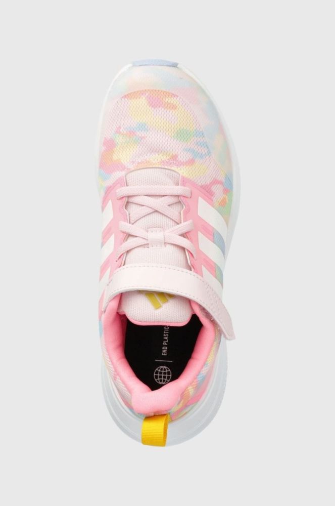 Дитячі кросівки adidas FortaRun 2.0 EL K колір рожевий (2928112) фото 4
